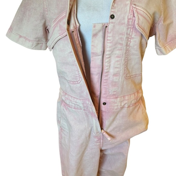 Faherty - NWT Utility Blaise Denim Jumpsuit Sz XS - Picture 5 of 9